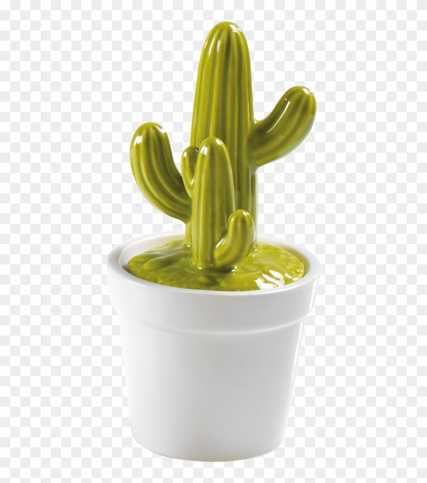 Vasetto Cactus Con Coperchio In Ceramica - Ceramic #586375
