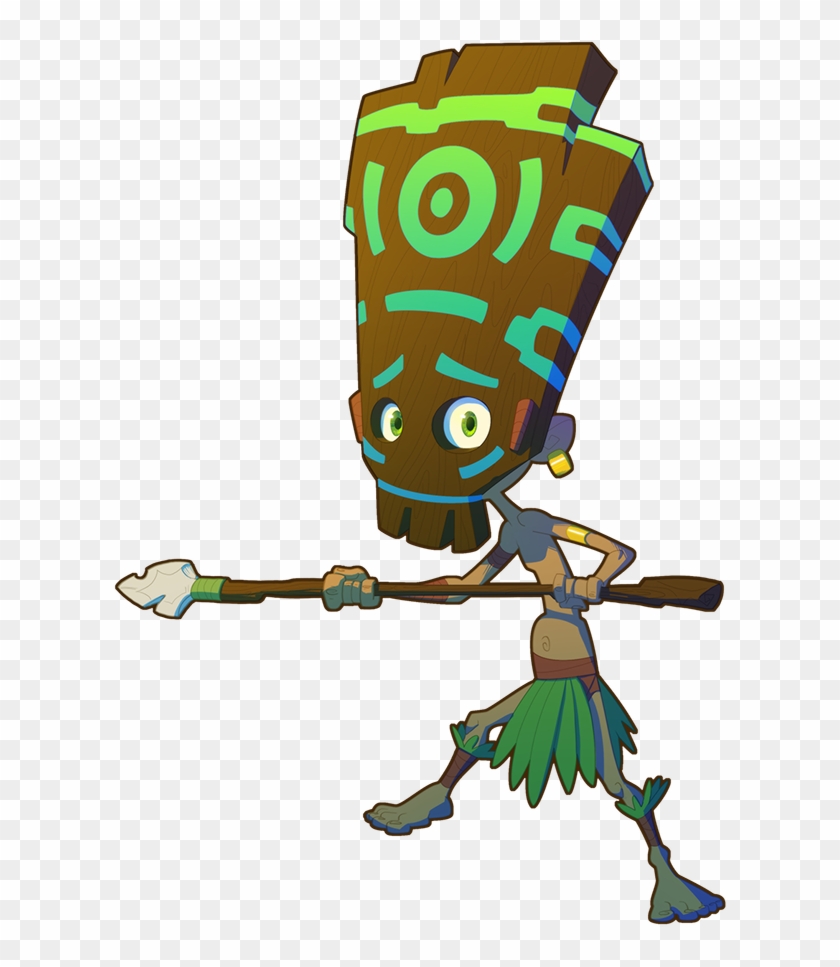 Tiki Boy By Asashi-kami On Clipart Library - Tiki Boy #586399