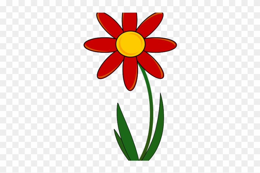 Flowers Borders Clipart Red - Flower Clipart #586443