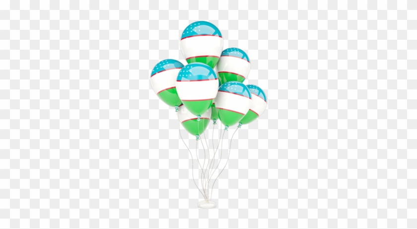 Illustration Of Flag Of Uzbekistan - Balloon #586607