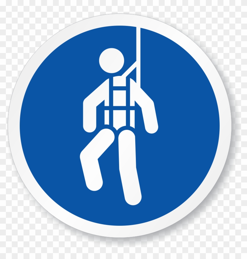 Zoom - Buy - Full Body Harness Sign #586895