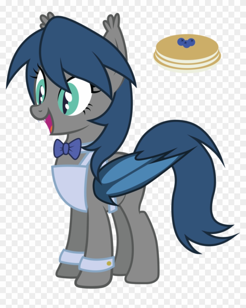 Blueberry Pancake By Duskthebatpack - My Little Pony Blueberry Pancake Bat #586913