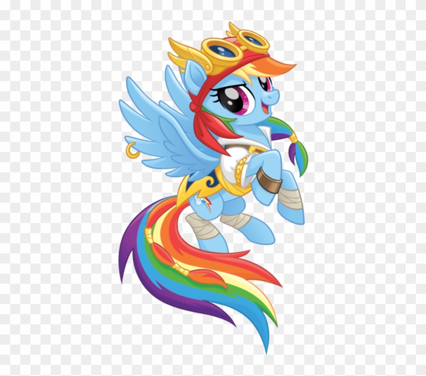 Pirate Rainbow Dash - My Little Pony Movie Pirates #586938