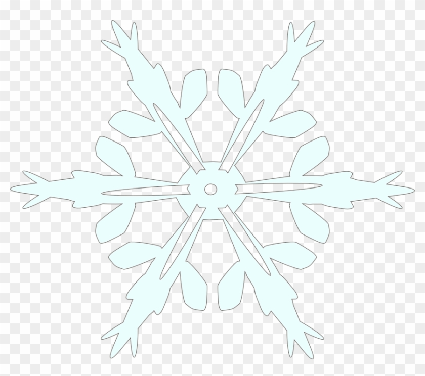 Snowflake Cliparts White 14, Buy Clip Art - Snowflake Clip Art #586942