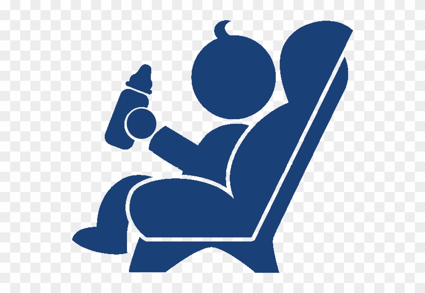 Child Seats - Baby Seat Icon Png #586943