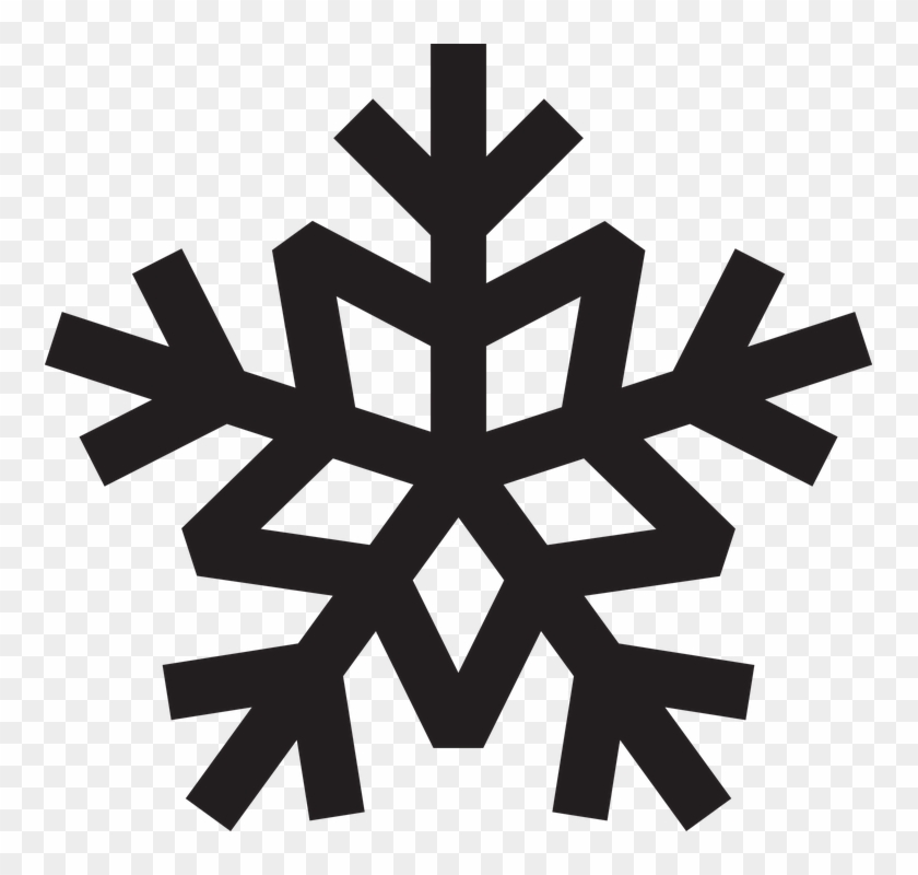 Snowflake Cliparts White 17, - Copos De Nieve Vector #586952