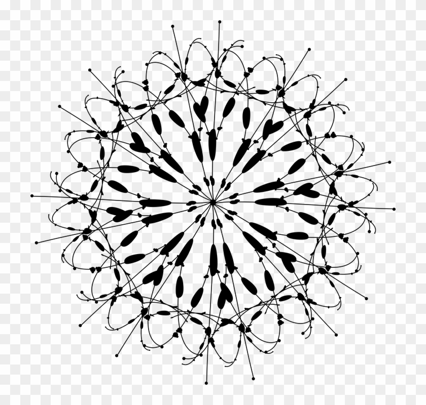 Snowflake Drawing 9, Buy Clip Art - Snowflake #587002