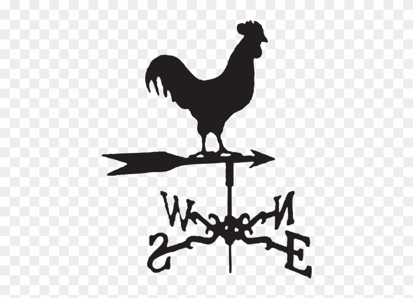 Weather Rooster Vane Wall Decal - Centro De Informacion #587019