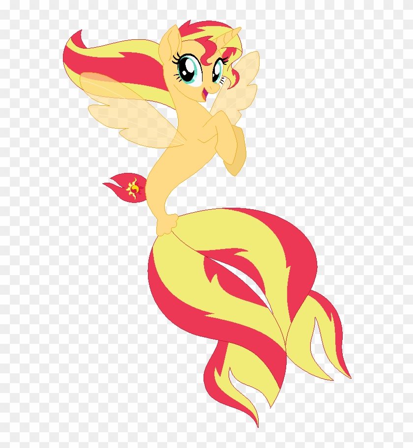 Alicorn, Alicornified, Artist - Mlp Sea Pony Sunset Shimmer #587030
