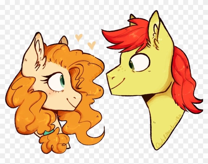 Owlsandmantequilla, Bright Mac, Bust, Pear Butter, - Mlp Buttercup Bright Mac Art #587154