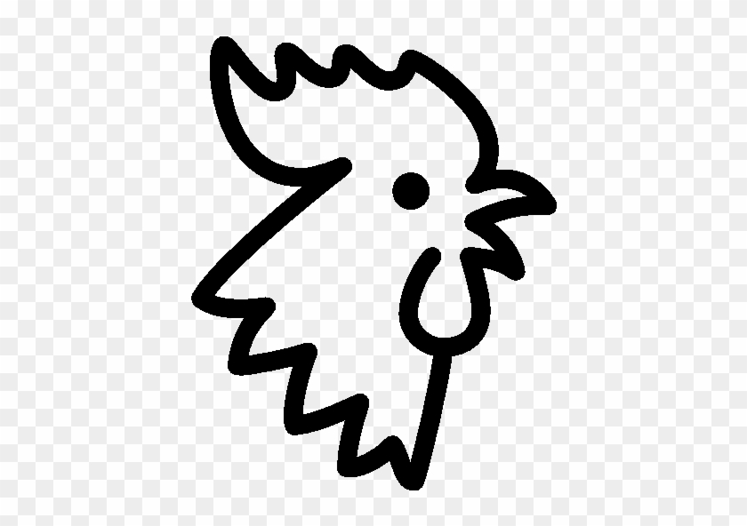 Pixel - Rooster Icon #587200