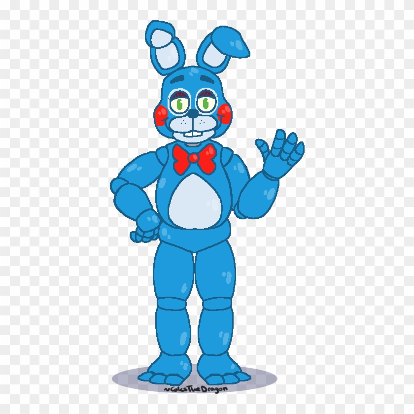 By Coksthedragon - Fnaf Toy Bonnie Drawing #587216