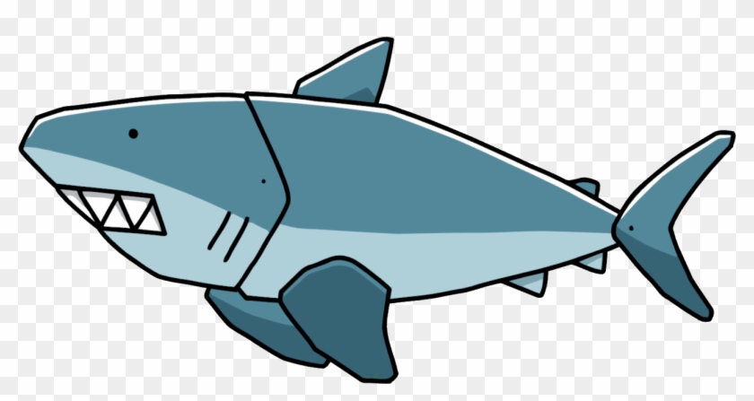 Cartoon Great White Shark Download - Megalodon #587297