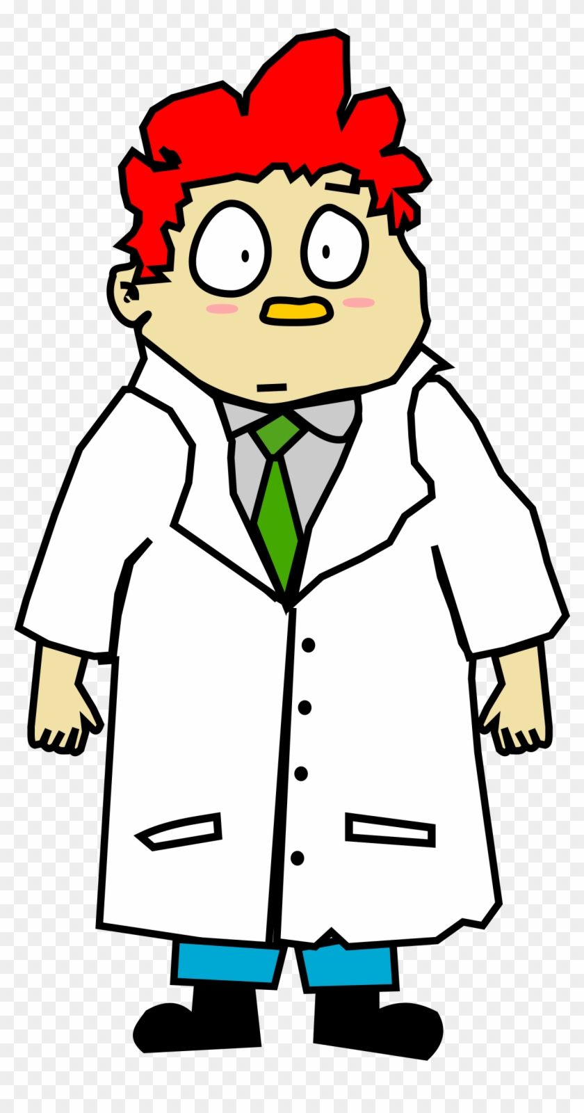 Cartoon Scientist Guy - Cartoon Scientist Transparent #587437