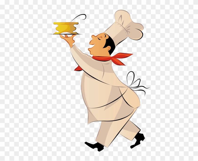 Chef Cooking Restaurant Clip Art - Chef Cooking Restaurant Clip Art #587463