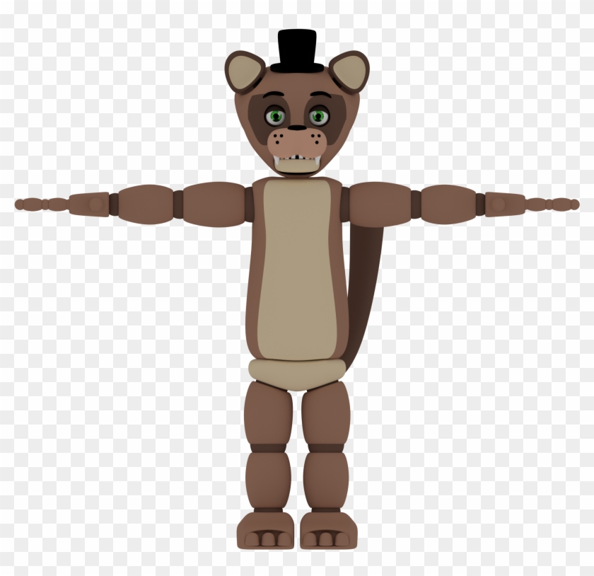 Simple Weasel Clip Art Medium Size - Fnaf Popgoes The Weasel #587713