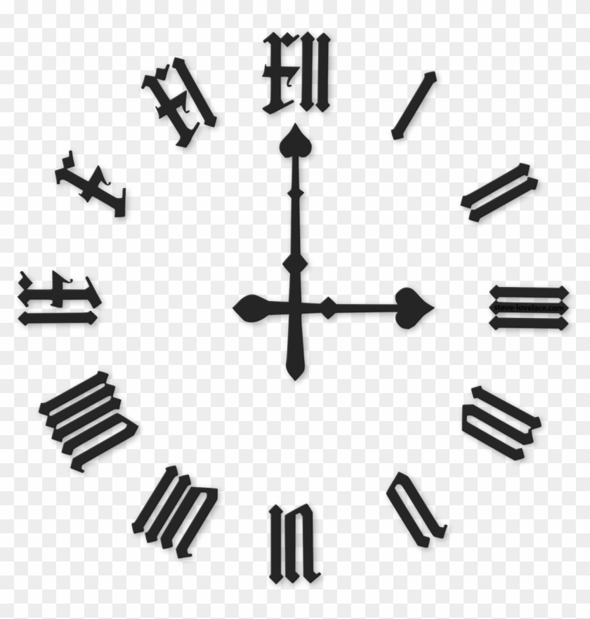 Clock Face Template - Country Style Kitchen Clocks #587742