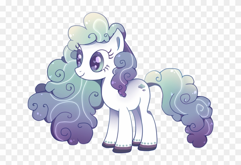 Shimmering Cloud [closed] By Mocoadopt - Mlp Oc Curly Hair #587784