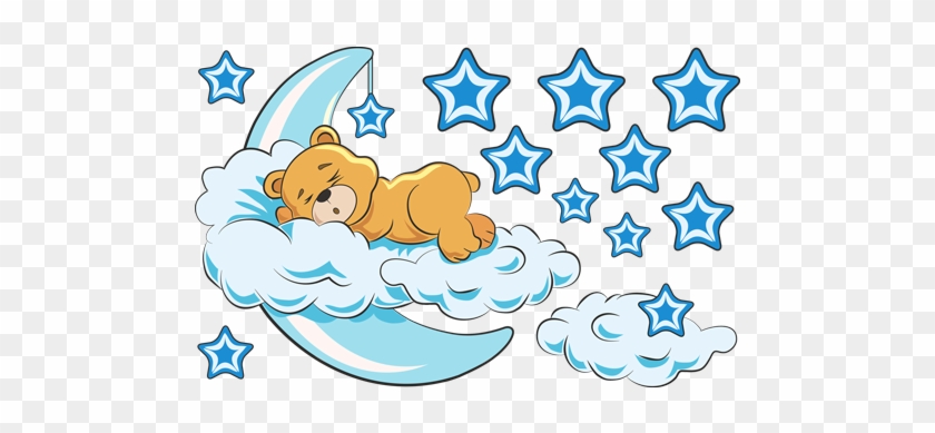 Stickers For Kids - Oso En Una Nube #587920