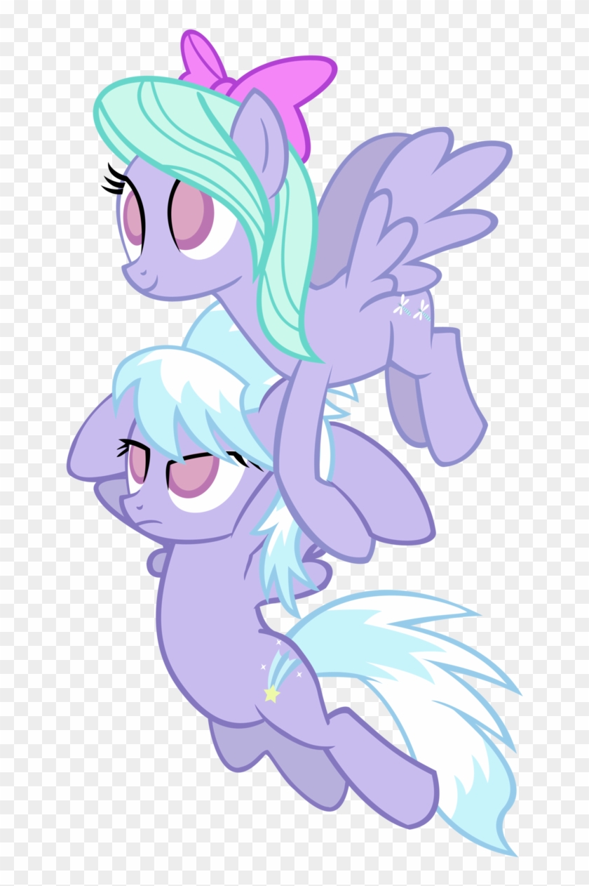 Cloud Chaser And Flitter By Deathnyan Cloud Chaser - Mlp Cloudchaser Flitter #588023