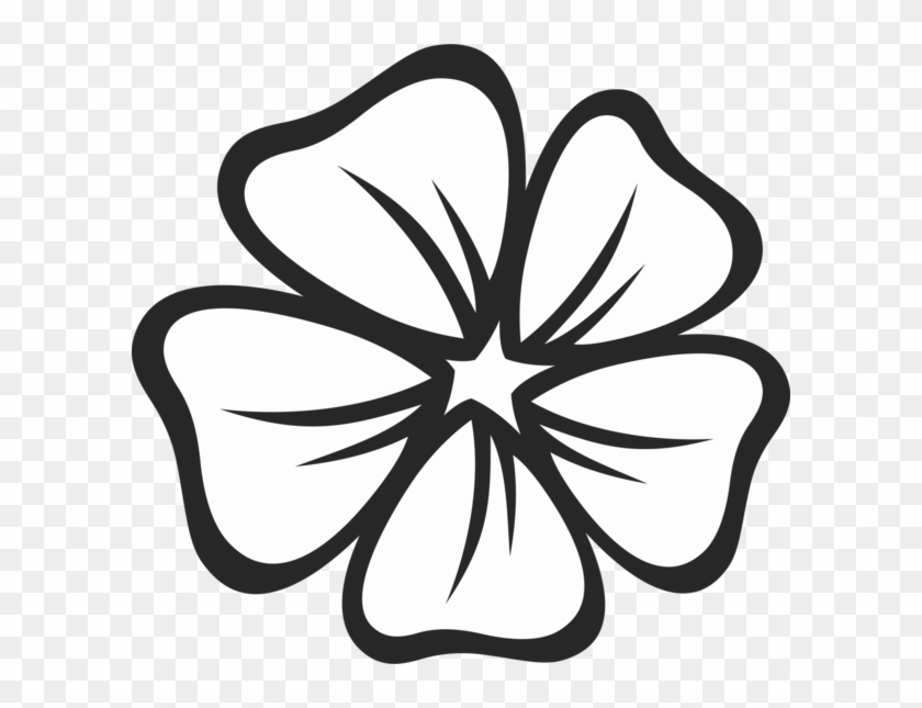 Outline Images Of Flower #588037