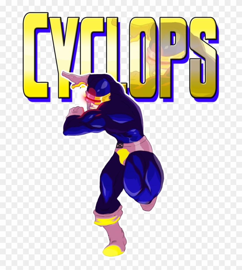80's X-men Cyclops Tee By Toneyhadnotjr - Cartoon #588054