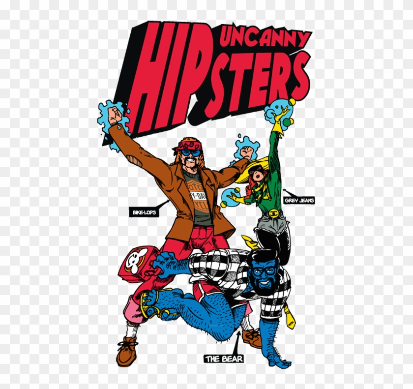 Xmen Uncanny Hipster Shirt - Uncanny X-men #588090