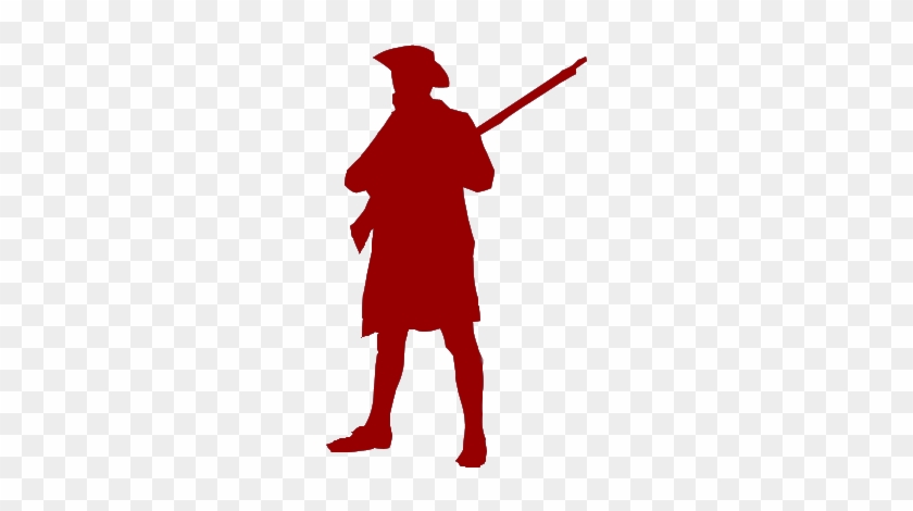 Site Logo - American Revolution Soldier Silhouette #588108