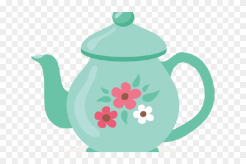 Tea Party Clipart Beautiful Teapot - Tea Pot Clip Art #588192