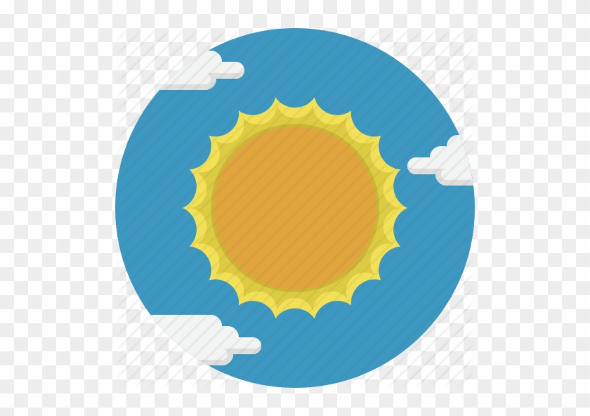 Sunny Weather Gifs Search - Weather Circle Icon Png 512 #588283