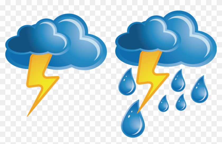 Weather Cloud Lightning Icon - Weather Cloud Lightning Icon #588308