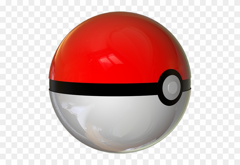 Pokeballc4dsmall - Bola Pokemon 3d Png #588301