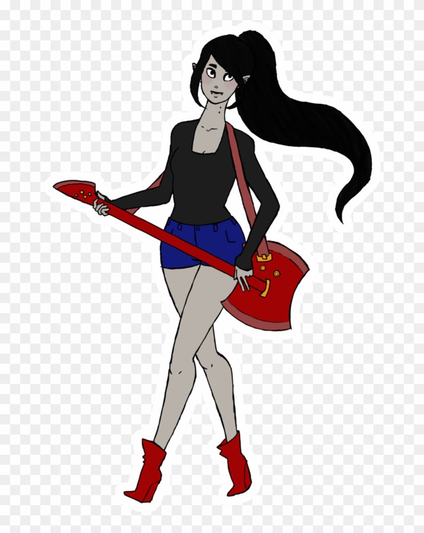 Marceline The Axe Bass Queen By Chewbacabra On Deviantart - Marceline The Vampire Queen Axe Bass #588310