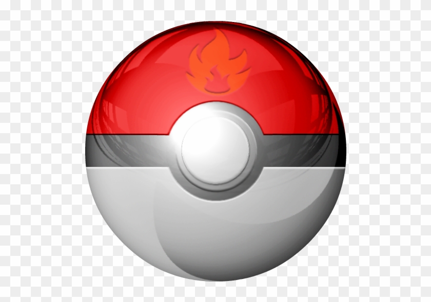 Fire Pokeball Idea Test 1 By Kalel7 - Fire Pokeball Transparent #588340