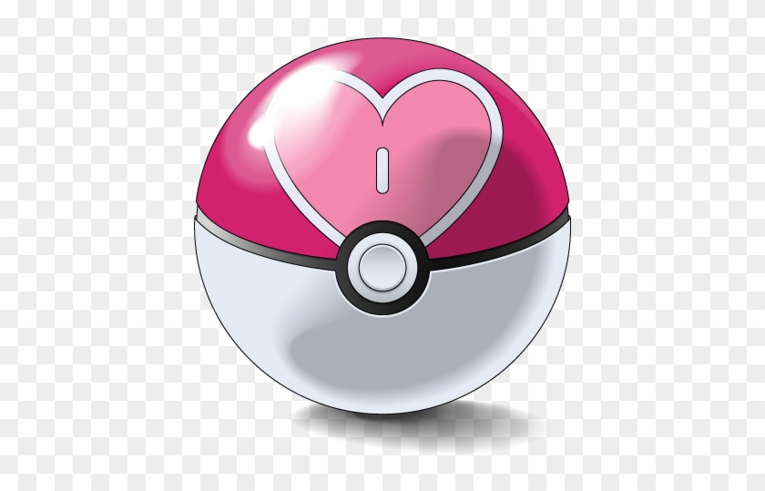 Love Ball By Oykawoo - Pokemon Love Ball Png #588453