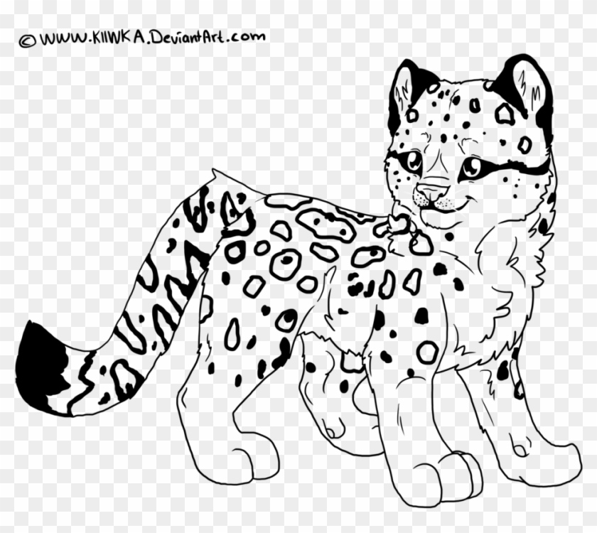 Snow Leopard Coloring Pages Awesome Leopard Print Coloring - Leopard Coloring Pages Printable #588613