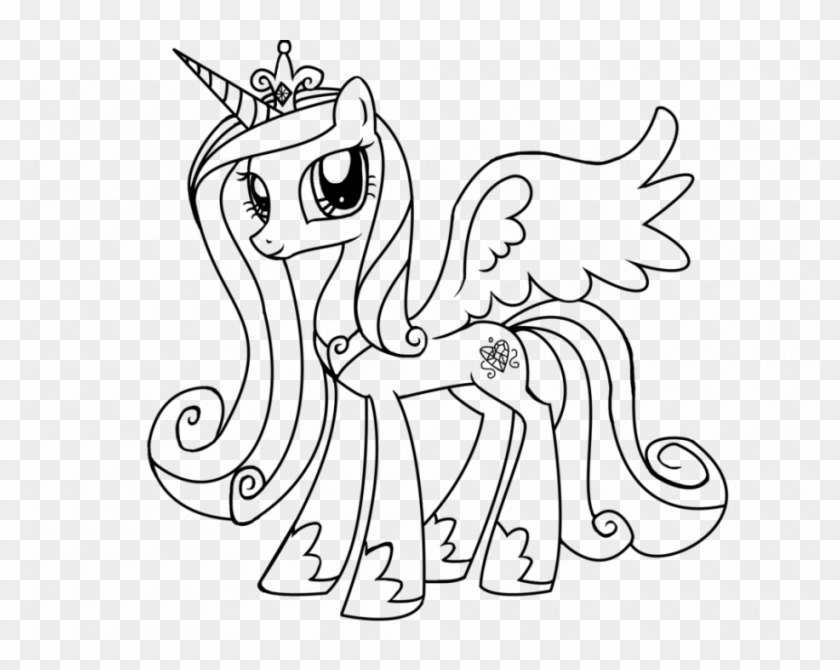 Finest My Little Pony Princess Twilight Sparkle Coloring - My Little Pony  Princess Cadence Coloring Pages - Free Transparent PNG Clipart Images  Download