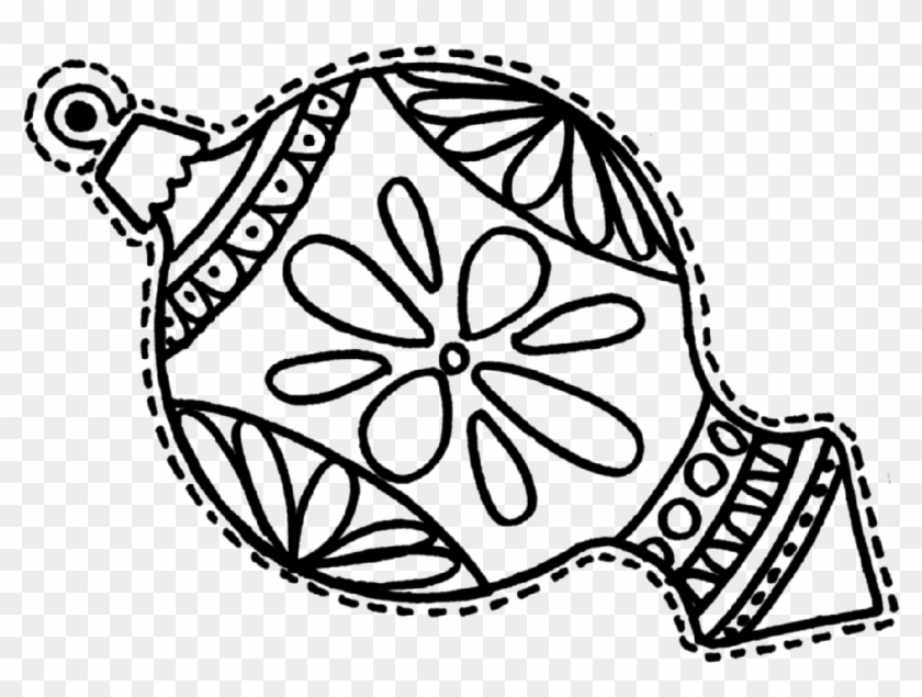 Christmas Decorations Coloring Pages Free - Christmas Ornament Coloring Page #588705