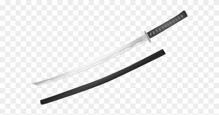 Muramasa Sword Clip Art At Clker - Katana Clipart #588703