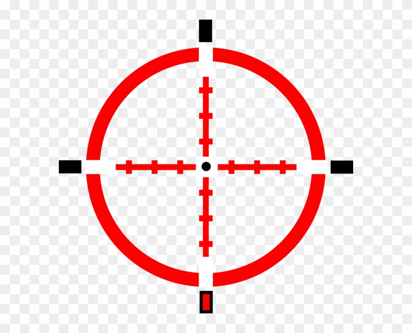 Red Crosshair Png Transparent - Full Size PNG Clipart Images Download