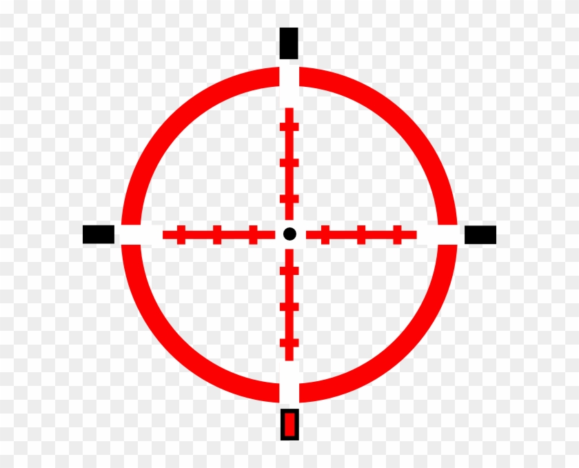 Red Crosshair Png Transparent #588782