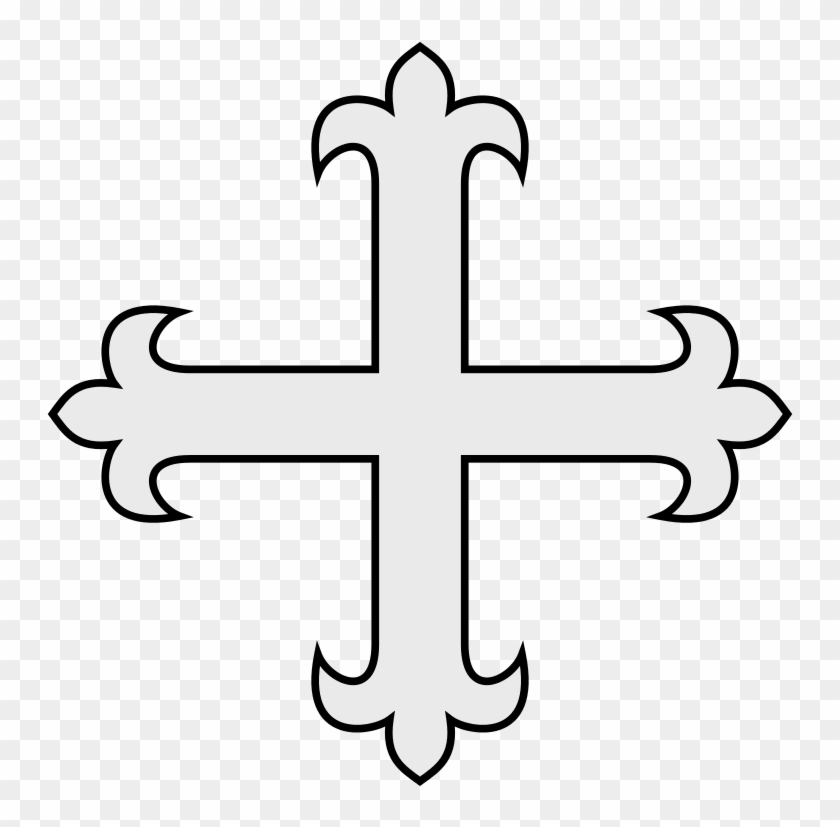 Coa Illustration Cross Flory - Cross #588795