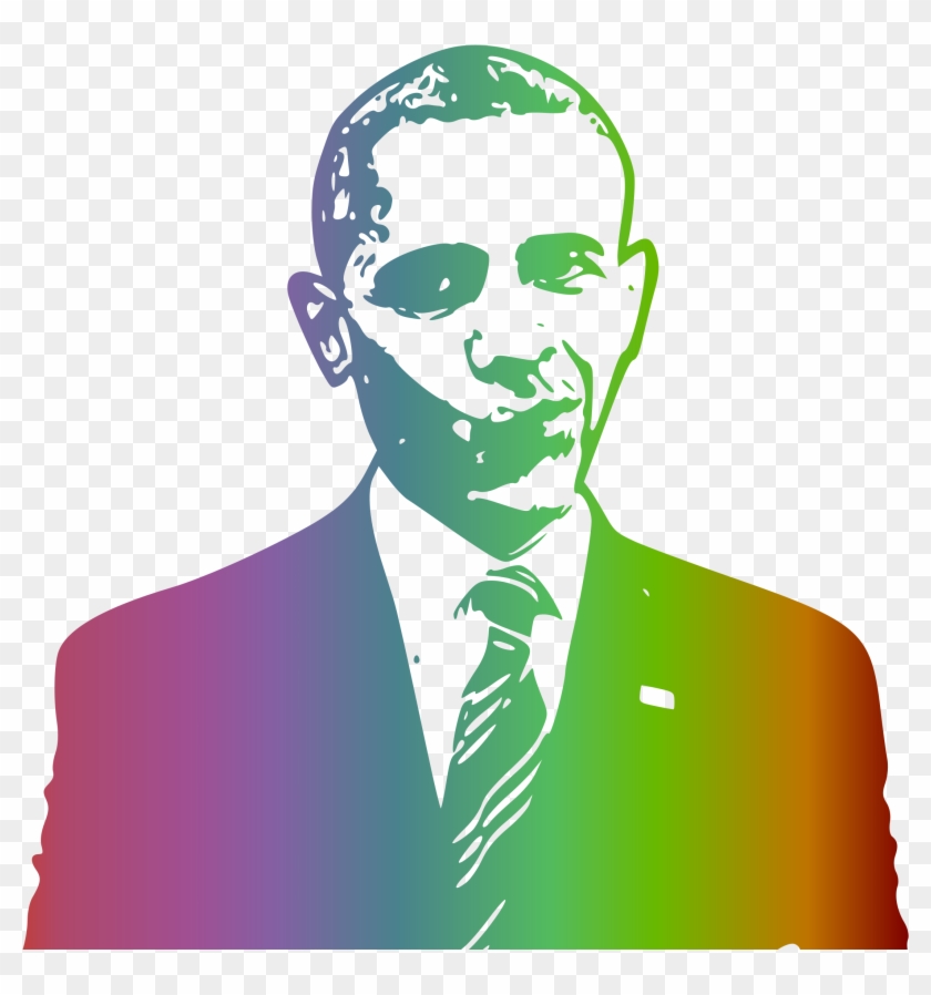 Obama Rainbow Pride - Mckayla Maroney Obama Gymnast Sport 32x24 Print Poster #588857