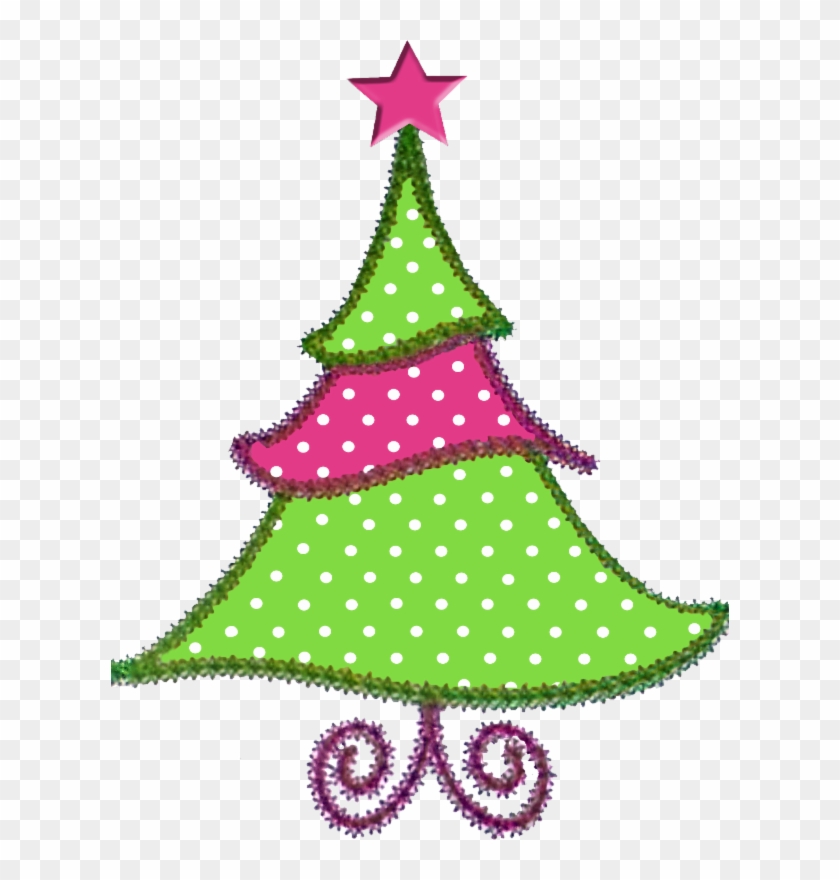 Smm Holiday Boutique - Whimsical Christmas Tree Embroidery #588868