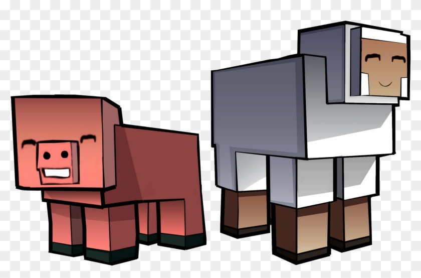 Minecraft Pig And Sheep By Enr1 Minecraft Pig And Sheep - Diary Of A Minecraft Pig [book] #588870