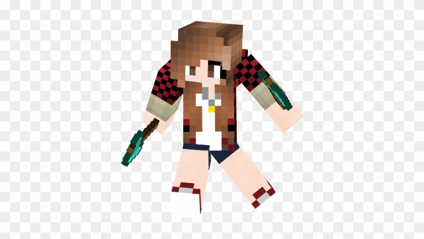 Elegant Minecraft Nova Skins Wallpapers Pretty Bajancanadian - Minecraft  Bajancanadian As A Girl - Free Transparent PNG Clipart Images Download