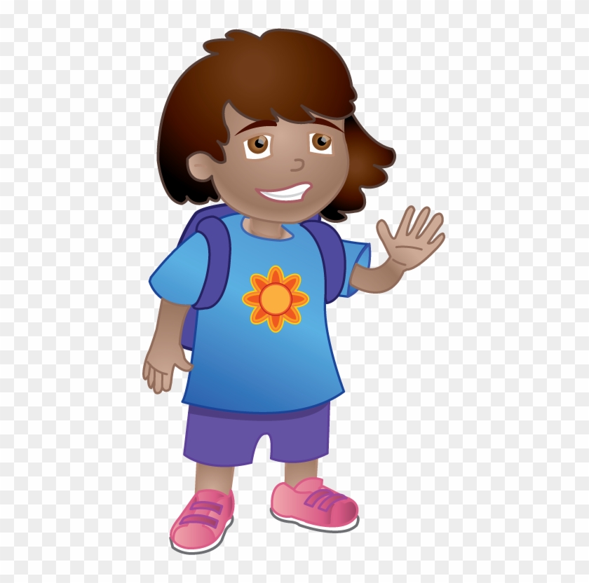 Girl Ready For School Clip Art Free Transparent Png Clipart Images Download