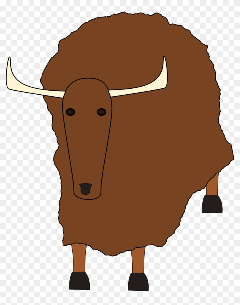 Muskox Clipart Translucent - Yak Clipart Transparent #589098