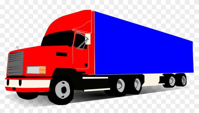 Semi Clip Art - 18 Wheeler Clip Art #103387