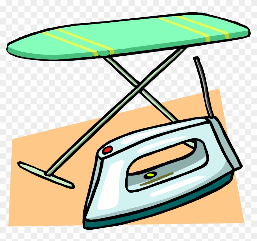 Big Image - Ironing Board And Iron #103664